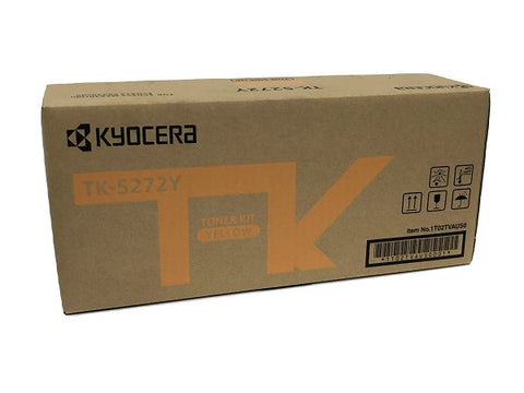 Kyocera TK-5272Y for Yellow Toner Cartridge Ecosys P6230cdn, M6230cdn, M6630cdn